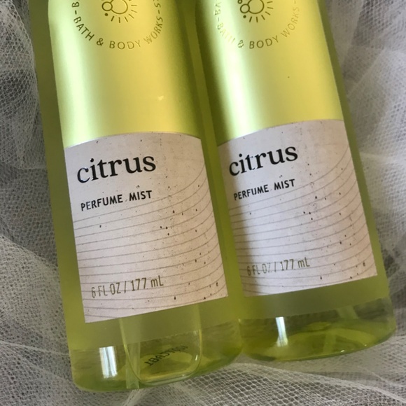 🌻Bath & Body Works Set of 2 Citrus Perfume Mist - Picture 2 of 6